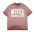Dusty Rose Oil Wash Tee