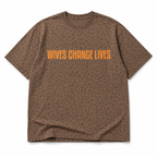 Leopard Wives Change Lives Tee