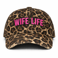 Wife Life Leopard Dad Cap