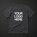 Custom Premium Grey Cotton T-Shirt