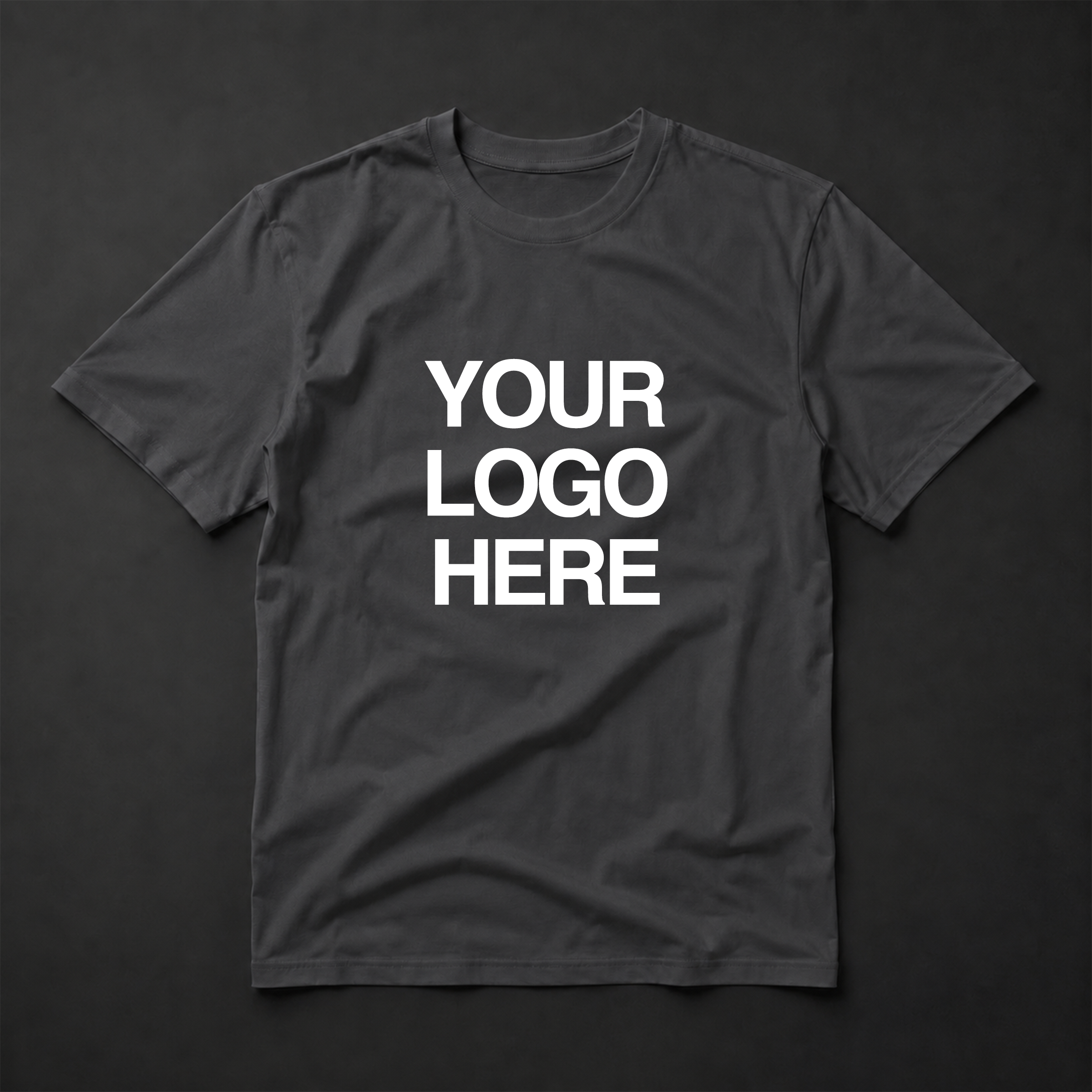 Custom Premium Grey Cotton T-Shirt