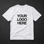 Custom Premium White Cotton T-Shirt