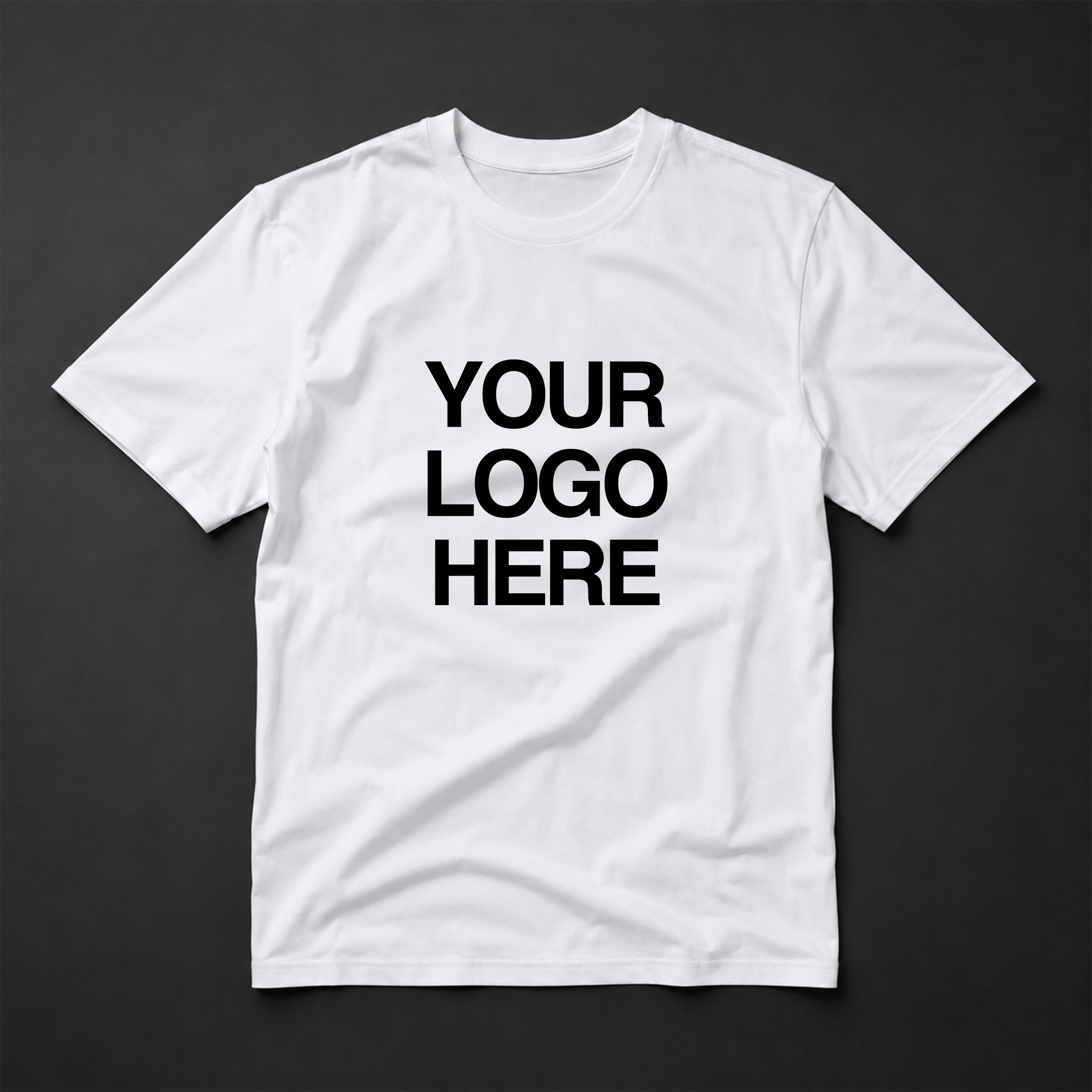 Custom Premium White Cotton T-Shirt